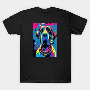 Colorful great dane T-Shirt